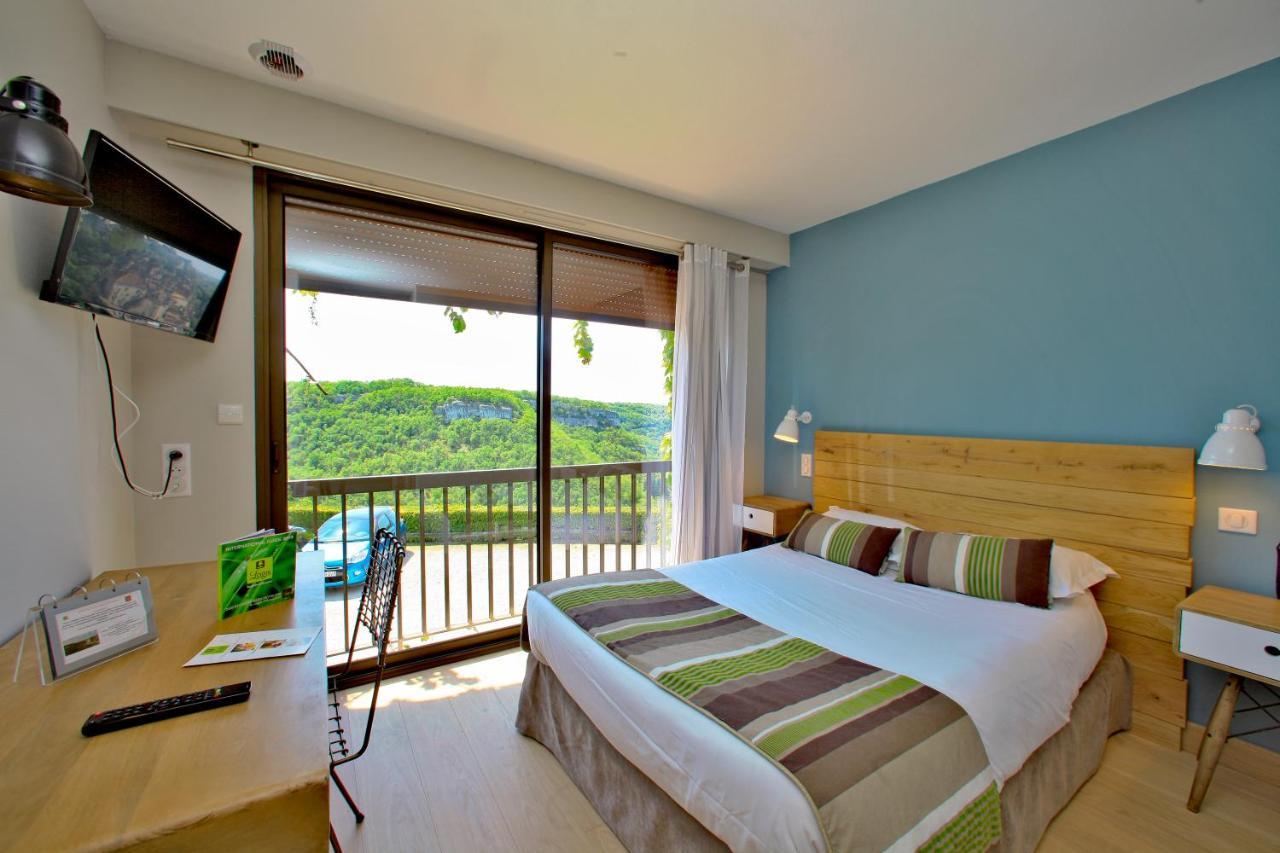 Logis Hotels - Le Belvedere - Hotel 2 Etoiles Et Restaurant Rocamadour Eksteriør bilde